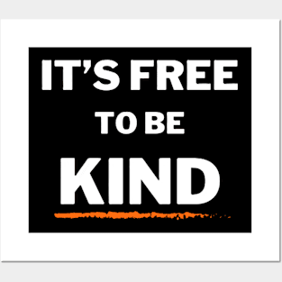 It's Free To Be Kind 2 Posters and Art